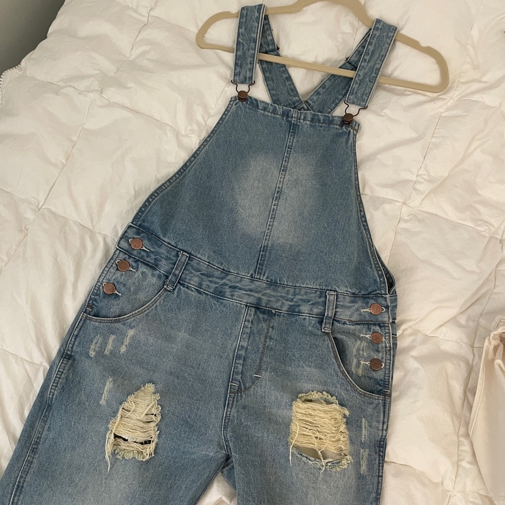 Denim overalls dungarees